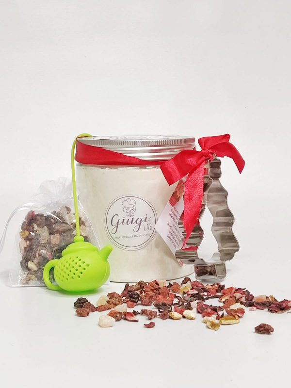 -	PREPARATO PER BISCOTTI CON TISANA ED INFUSORE